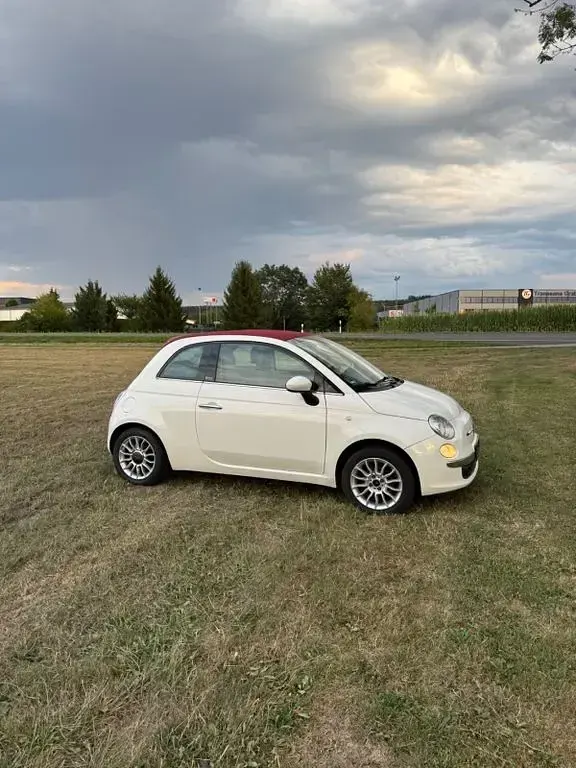 Gebraucht Fiat 500C Lounge 69 PS (50 kW) 2011 Weiß Cabrio
