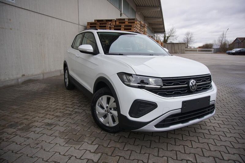 Pure white Gebraucht 2024 VW T-Cross Life SUV | 18.795 € (Guter Preis) - Bild 1/4