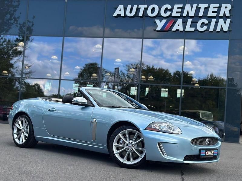 Crystal blue jac metallic Gebraucht 2011 Jaguar XK Cabrio | 47.690 € - Bild 1/4