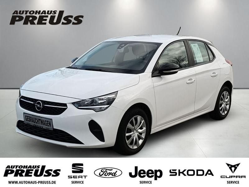 Weiss Gebraucht 2021 Opel Corsa Edition Kleinwagen | 12.380 € (Fairer Preis) - Bild 1/4