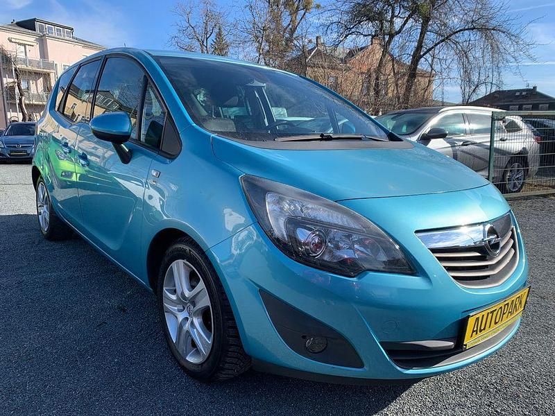 Gebraucht Opel Meriva 120 PS (88 kW) 2012 Blau Van / Kleinbus