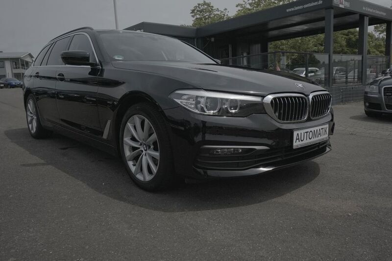Schwarz Gebraucht 2018 BMW 520 Kombi | 20.750 € (Guter Preis) - Bild 1/4