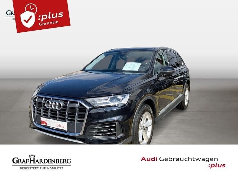 Orcaschwarz metallic Gebraucht 2019 Audi Q7 Comfort SUV | 41.560 € - Bild 1/4