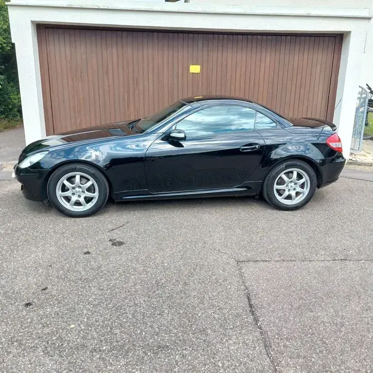 Gebraucht Mercedes SLK200 163 PS (119 kW) 2006 Schwarz Cabrio