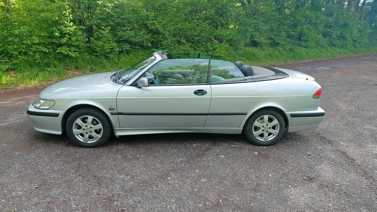 Gebraucht Saab 9-3 Cabriolet 150 PS (110 kW) 2004 Silber Cabrio