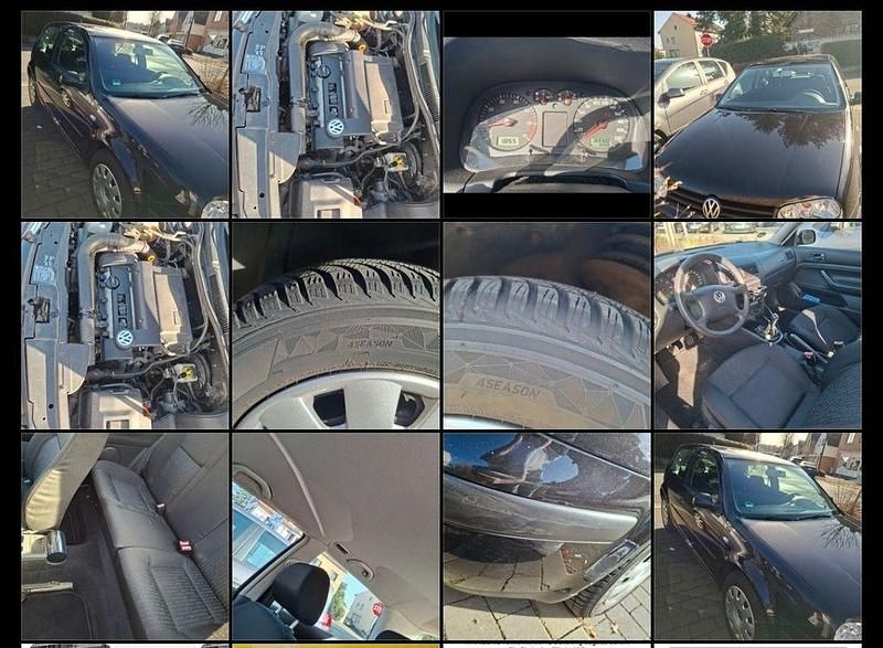 Gebraucht VW Golf IV Basis 75 PS (55 kW) 2002 Schwarz Limousine