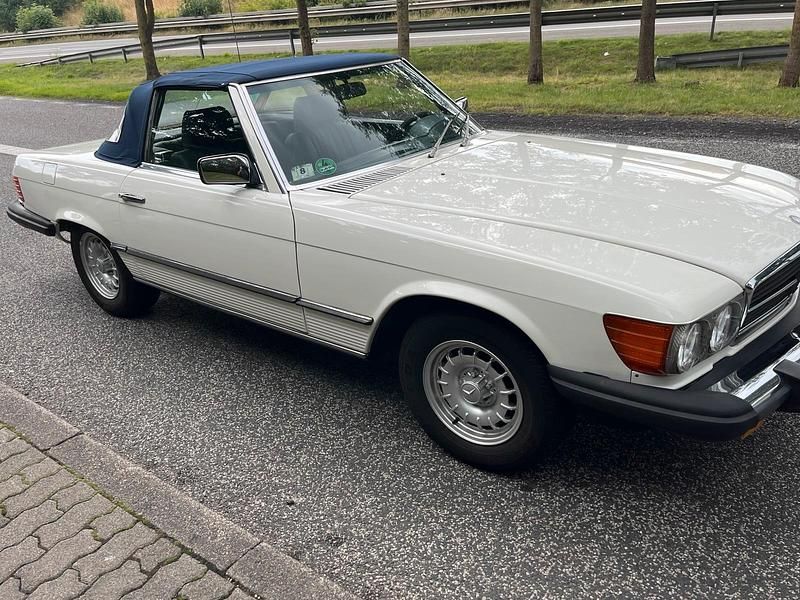 Gebraucht Mercedes SL380 155 PS (114 kW) 1984 Weiß Cabrio