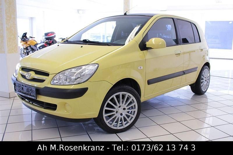 Gebraucht Hyundai Getz GLS 88 PS (64 kW) 2006 Gelb Kleinwagen