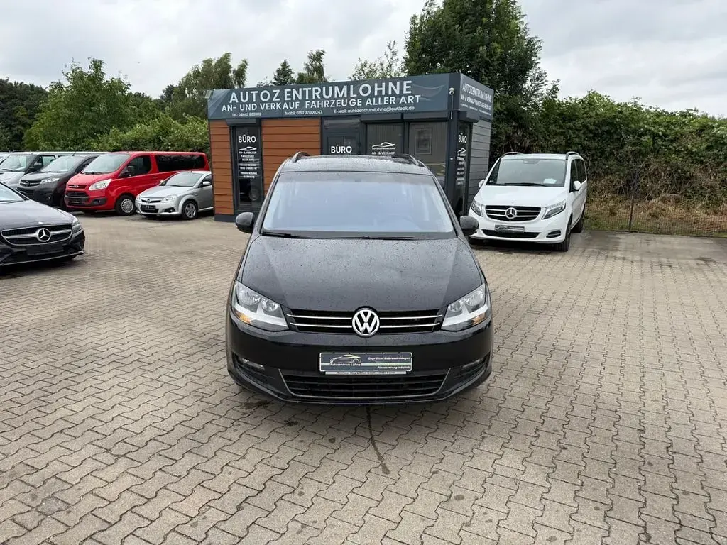 Gebraucht VW Sharan Comfortline 140 PS (102 kW) 2015 Schwarz Van / Kleinbus
