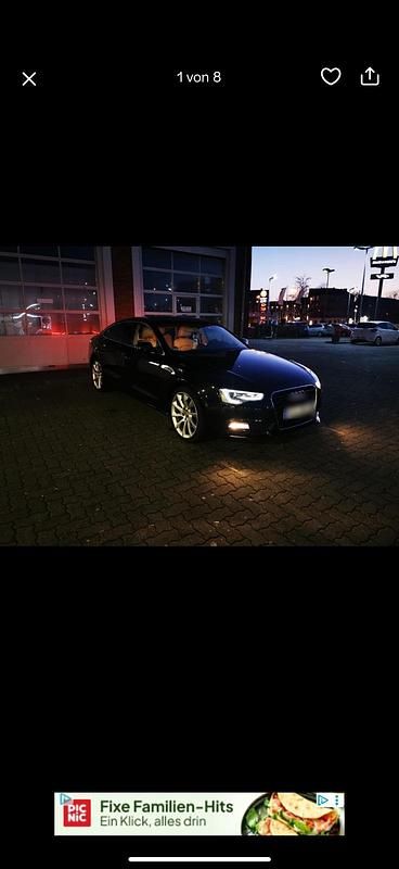 Schwarz Gebraucht 2011 Audi A5 Limousine | 12.600 € (Fairer Preis) - Bild 1/4