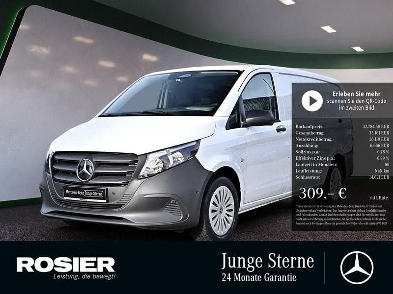 Weiss / arktikweiss Gebraucht 2024 Mercedes Vito Van | 32.785 € (Superpreis) - Bild 1/4