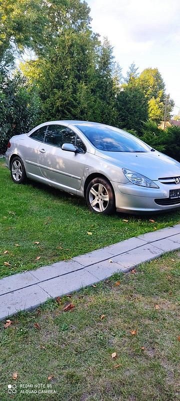Silber Gebraucht 2005 Peugeot 307 CC Cabrio | 1.050 € (Superpreis) - Bild 1/4