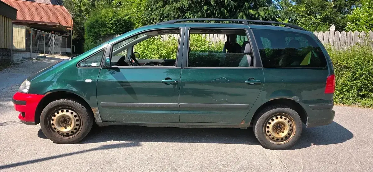 Gebraucht Seat Alhambra 116 PS (85 kW) 2003 Grün Van / Kleinbus