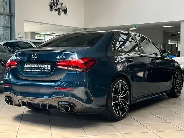 Gebraucht Mercedes A35 AMG AMG 306 PS (225 kW) 2020 Denimblau  metalliclack Limousine
