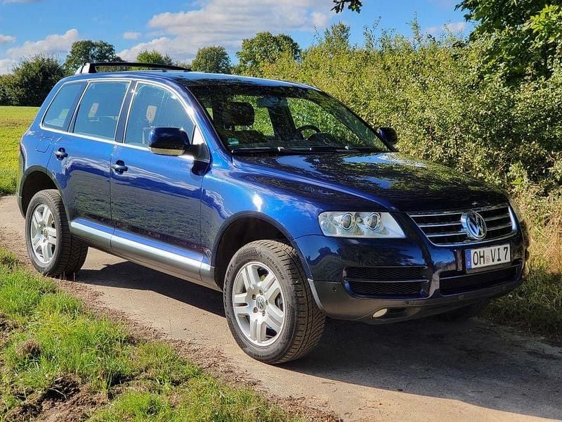 Gebraucht VW Touareg 224 PS (164 kW) 2005 Blau SUV
