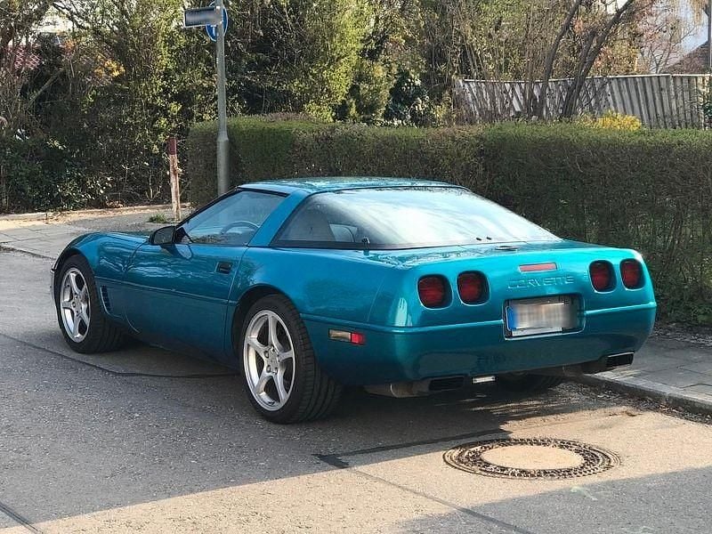 Blau Gebraucht 1996 Corvette C4 Coupé | 19.500 € - Bild 1/4