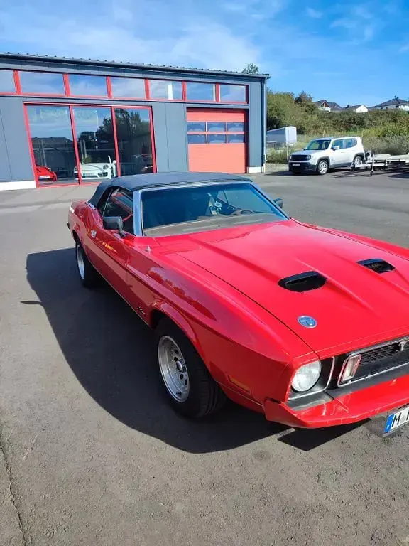 Gebraucht Ford Mustang 208 PS (152 kW) 1973 Rot Cabrio