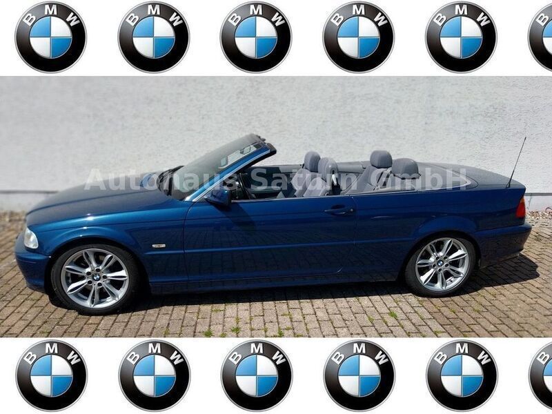 Blau metallic Gebraucht 2001 BMW 320 Cabriolet Performance Cabrio | 11.950 € (Etwas zu teuer) - Bild 1/4