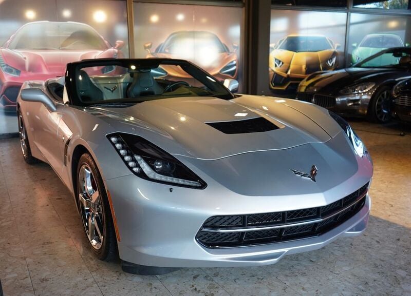 Silber Gebraucht 2014 Corvette Stingray Cabrio | 47.900 € (Guter Preis) - Bild 1/4