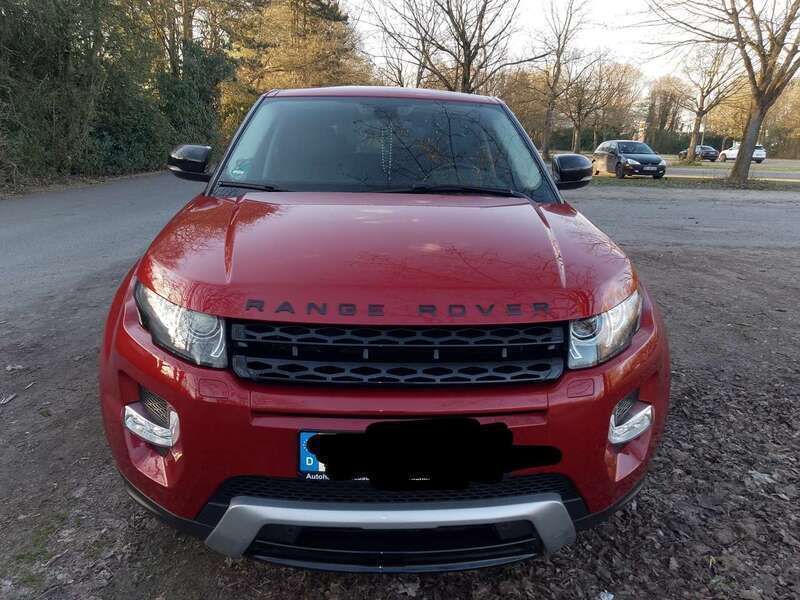 Rot Gebraucht 2012 Land Rover Range Rover evoque Dynamic SUV | 12.999 € - Bild 1/4