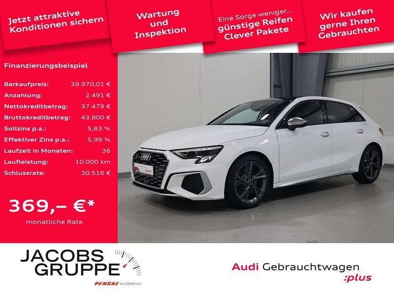 Weiß Gebraucht 2024 Audi S3 Basis Limousine | 39.970 € (Guter Preis) - Bild 1/4