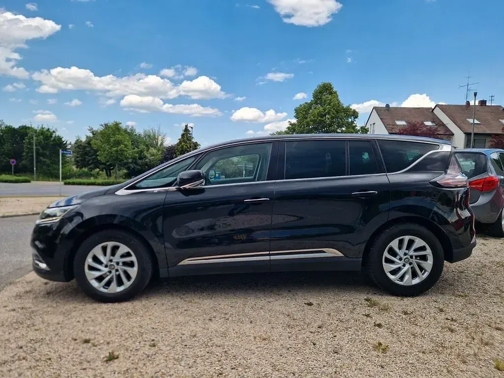 Gebraucht Renault Espace Intens 160 PS (117 kW) 2016 Schwarz Van / Kleinbus