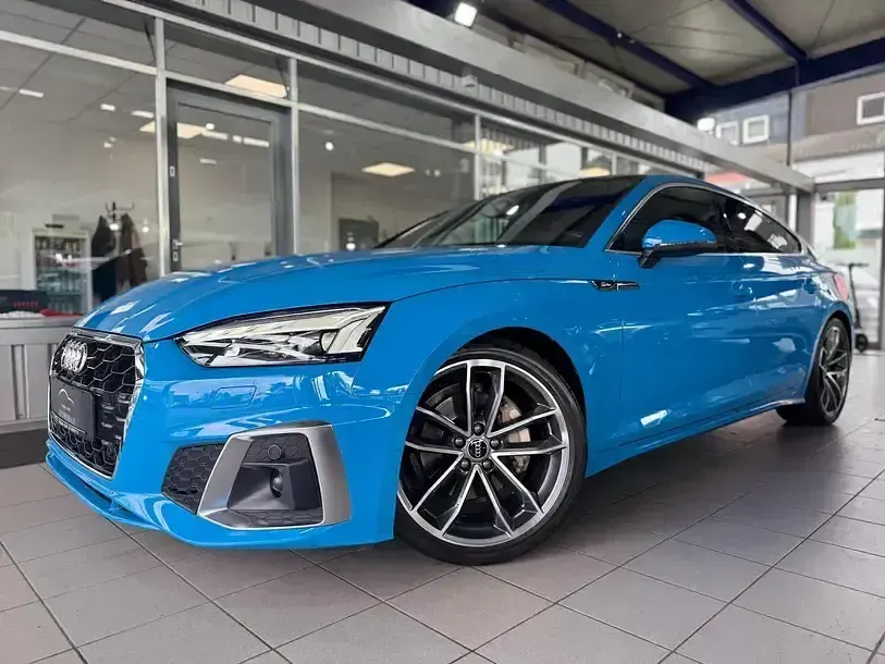 Gebraucht Audi A5 Sport 204 PS (150 kW) 2022 Blau Coupé