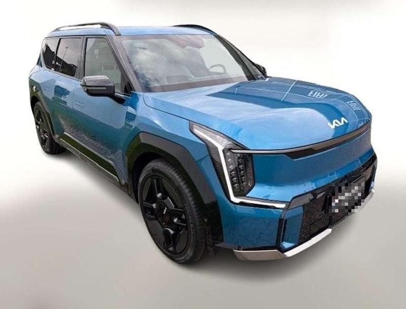 Ocean blue metallic Neu 2025 Kia EV9 2 SUV | 67.910 € (Superpreis) - Bild 1/4