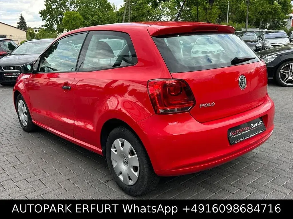 Używany VW Polo Trendline 60 KM (44 kW) 2011 Czerwony Hatchback