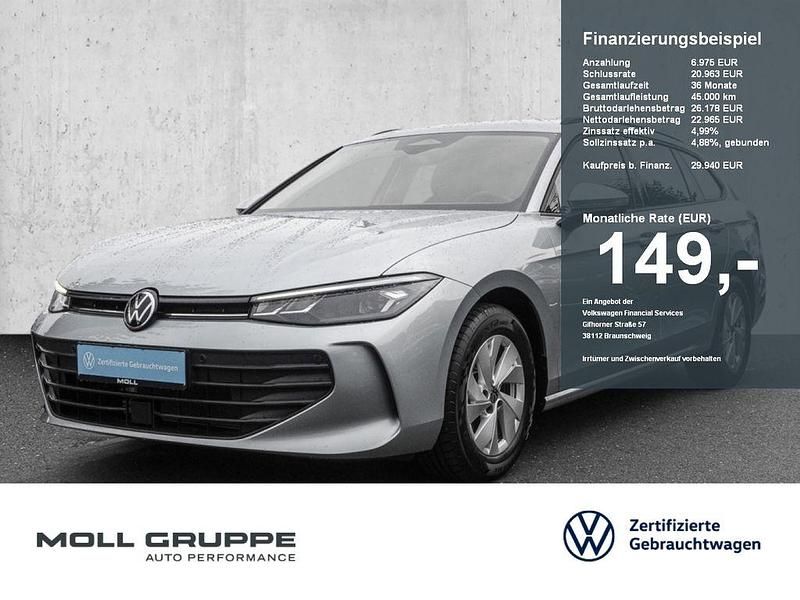 Silber Gebraucht 2024 VW Passat Kombi | 29.940 € (Superpreis) - Bild 1/4
