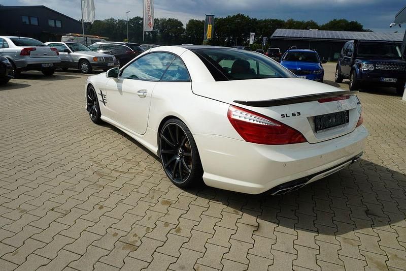 Gebraucht Mercedes SL63 AMG AMG 564 PS (414 kW) 2014 Weiß Cabrio