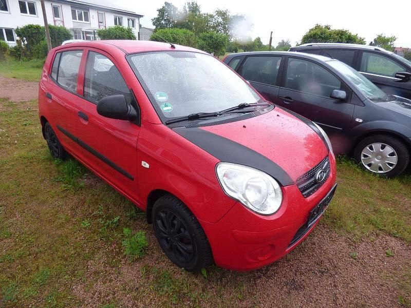 Gebraucht Kia Picanto LX 65 PS (47 kW) 2009 Rot Kleinwagen
