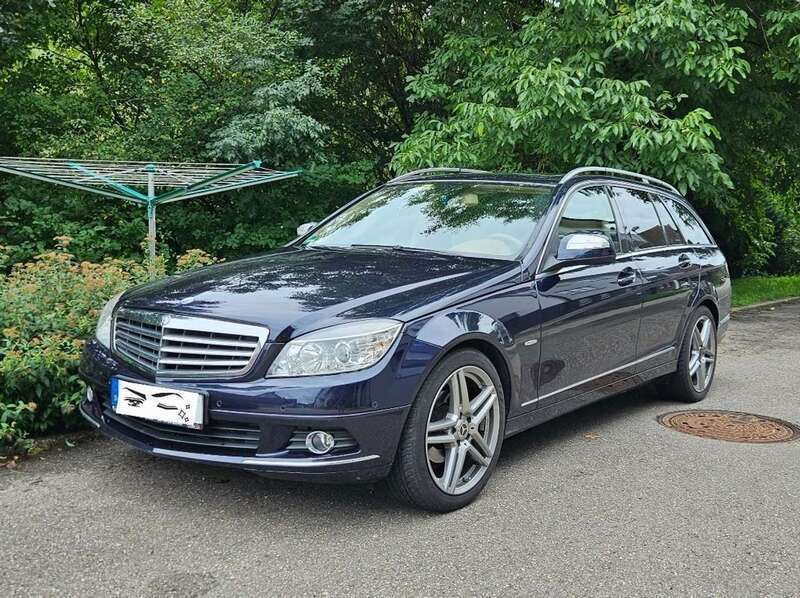 Blau Gebraucht 2008 Mercedes C200 Kombi | 6.999 € (Fairer Preis) - Bild 1/4