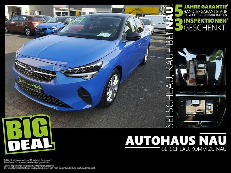 Perl blau/voltaik blau Gebraucht 2022 Opel Corsa Elegance Kleinwagen | 16.490 € (Fairer Preis) - Bild 1/4
