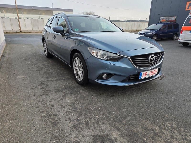 Blau Gebraucht 2014 Mazda 6 Kombi | 9.999 € (Fairer Preis) - Bild 1/4