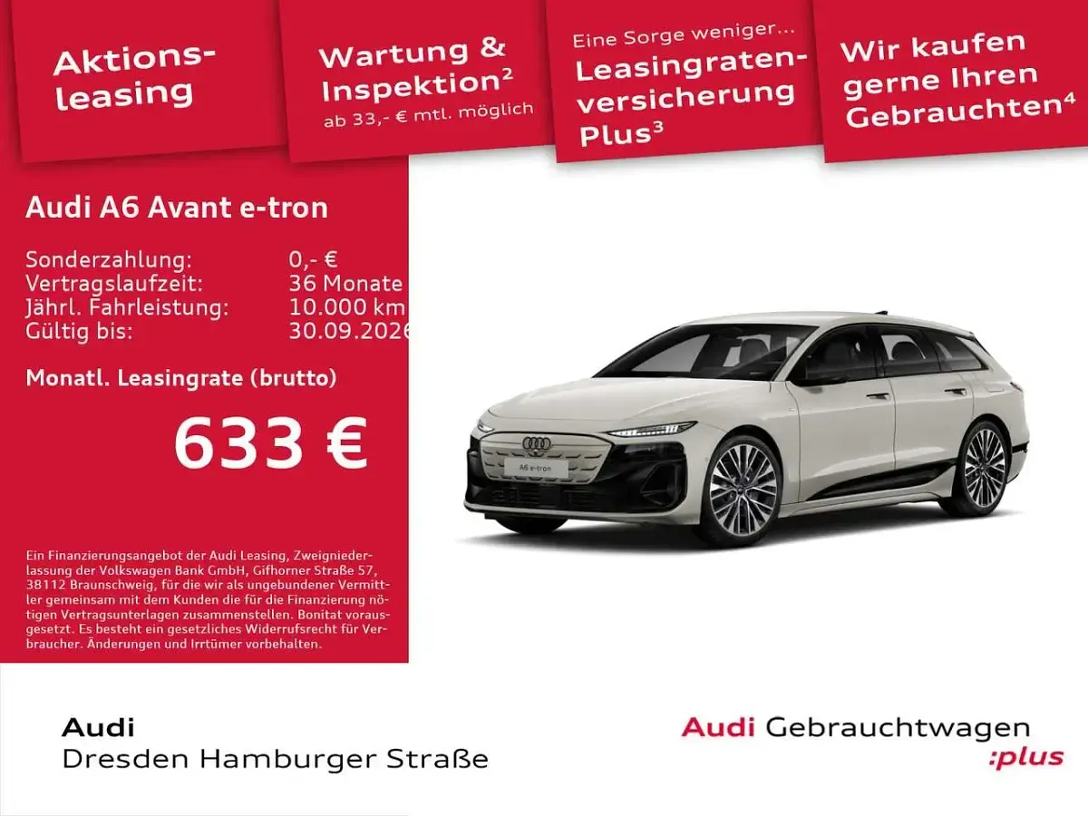 Gebraucht Audi A6 e-tron Performance 269 kW (367 PS) 2025 Siambeige metallic Kombi