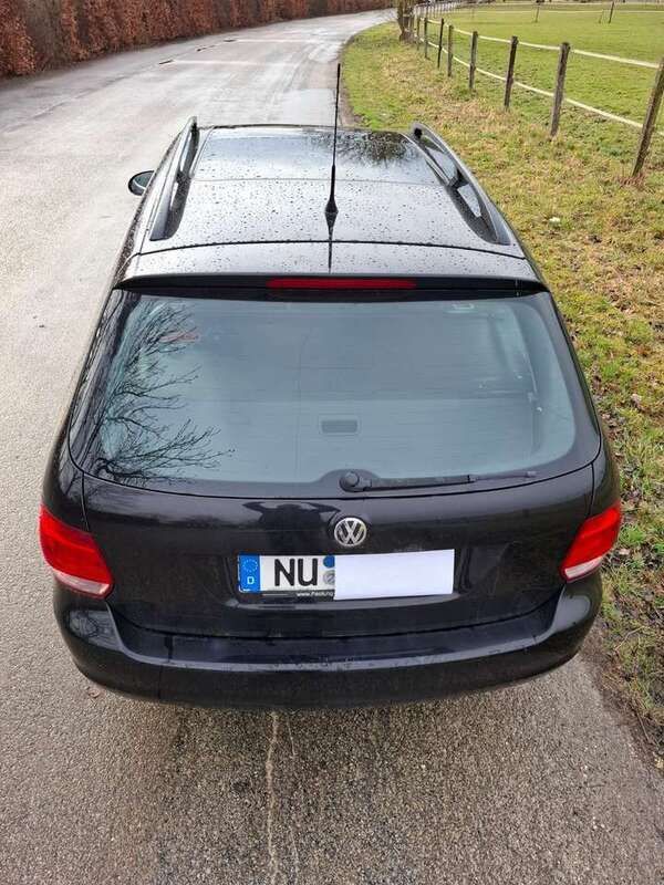 Schwarz Gebraucht 2009 VW Golf VI Sportline Kombi | 3.200 € (Superpreis) - Bild 1/4