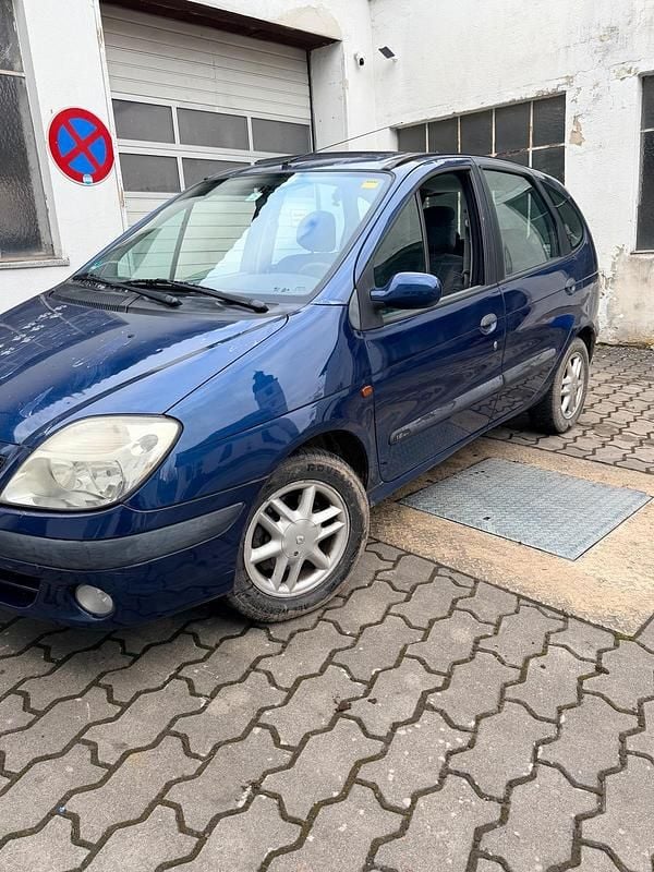 Gebraucht Renault Scénic 107 PS (78 kW) 2001 Blau Van / Kleinbus