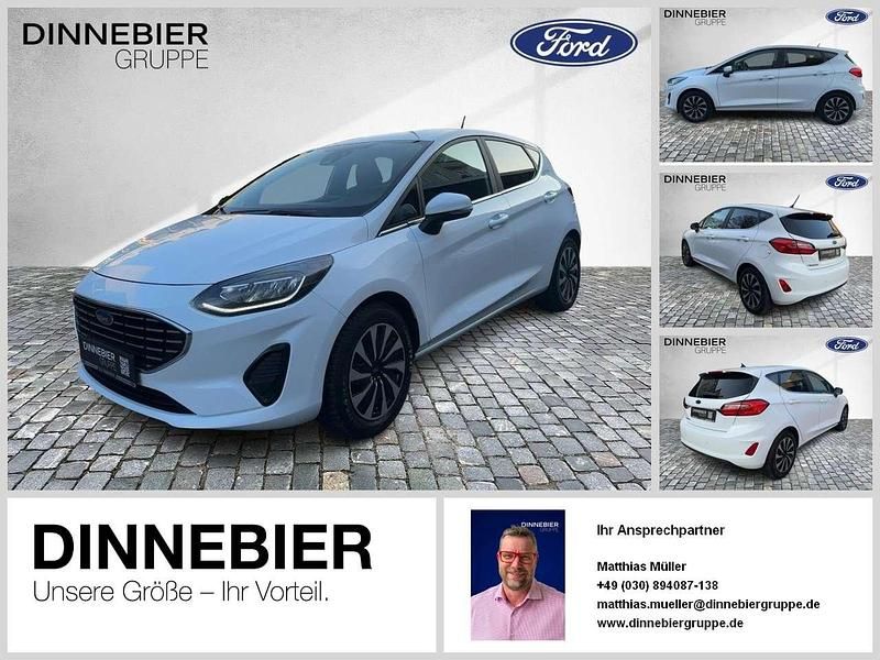 Gebraucht Ford Fiesta Titanium 125 PS (91 kW) 2022 Frozen white Kleinwagen