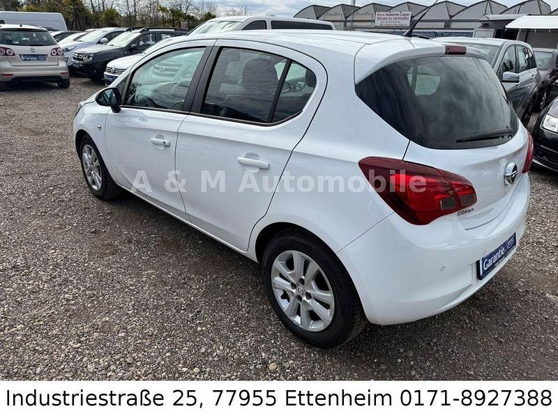 Gebraucht Opel Corsa Edition 90 PS (66 kW) 2015 Weiß Kleinwagen