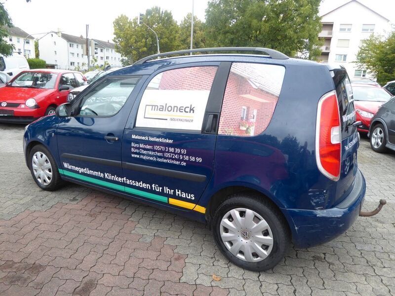 Blau Gebraucht 2008 Skoda Roomster Van / Kleinbus | 1.290 € (Fairer Preis) - Bild 1/4