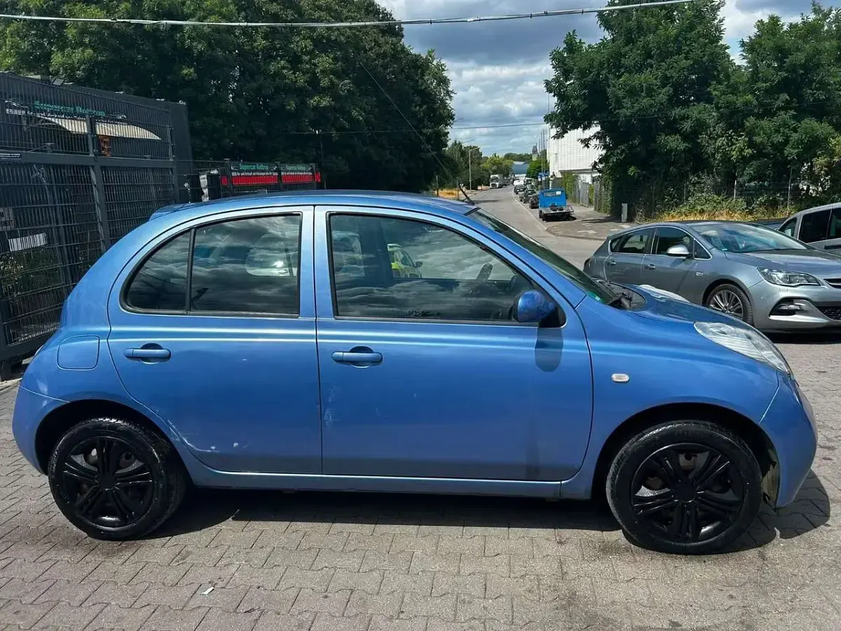 Gebraucht Nissan Micra City 80 PS (58 kW) 2003 Blau Kleinwagen