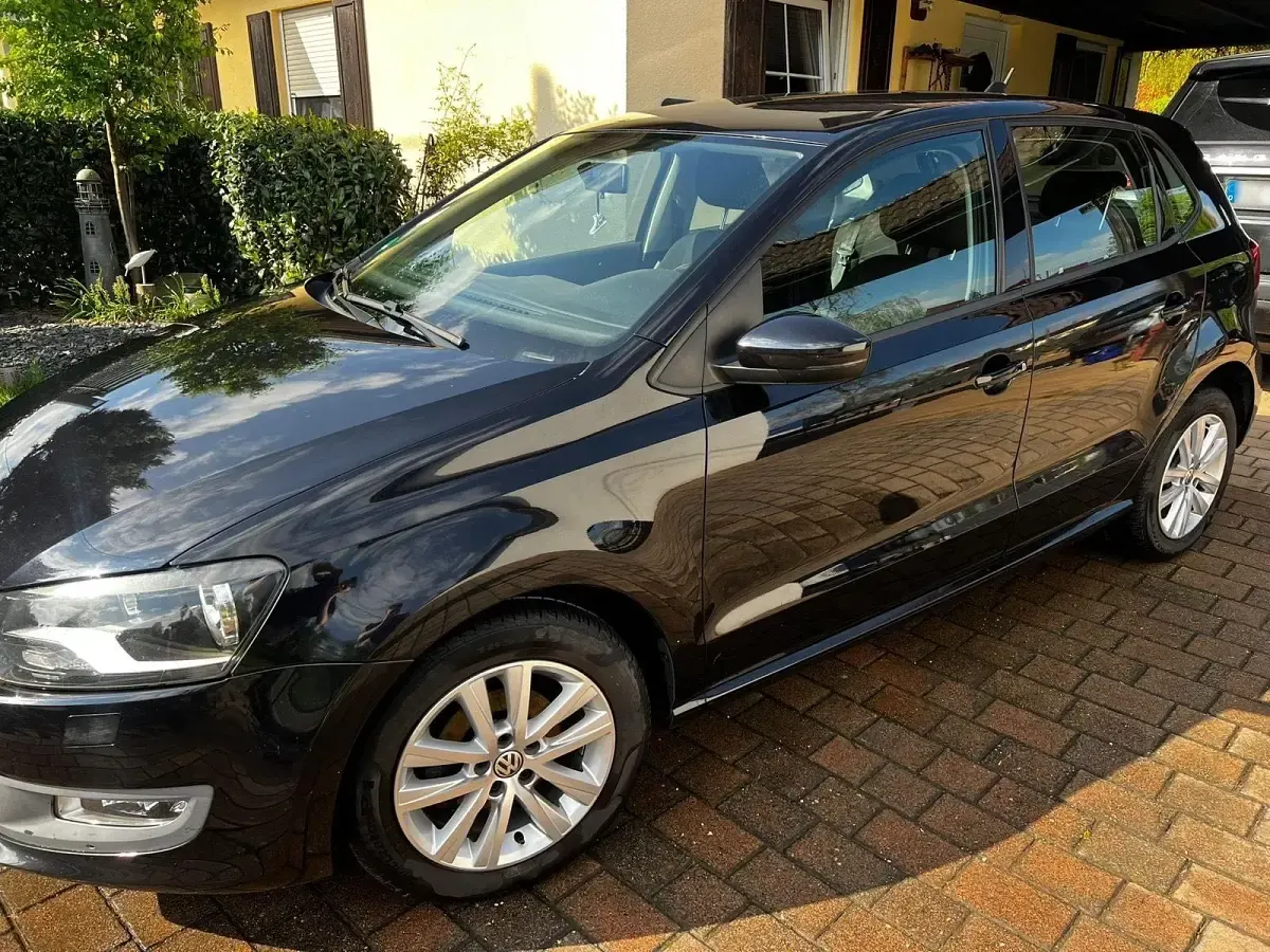 Gebraucht VW Polo 86 PS (63 kW) 2009 Schwarz Kleinwagen
