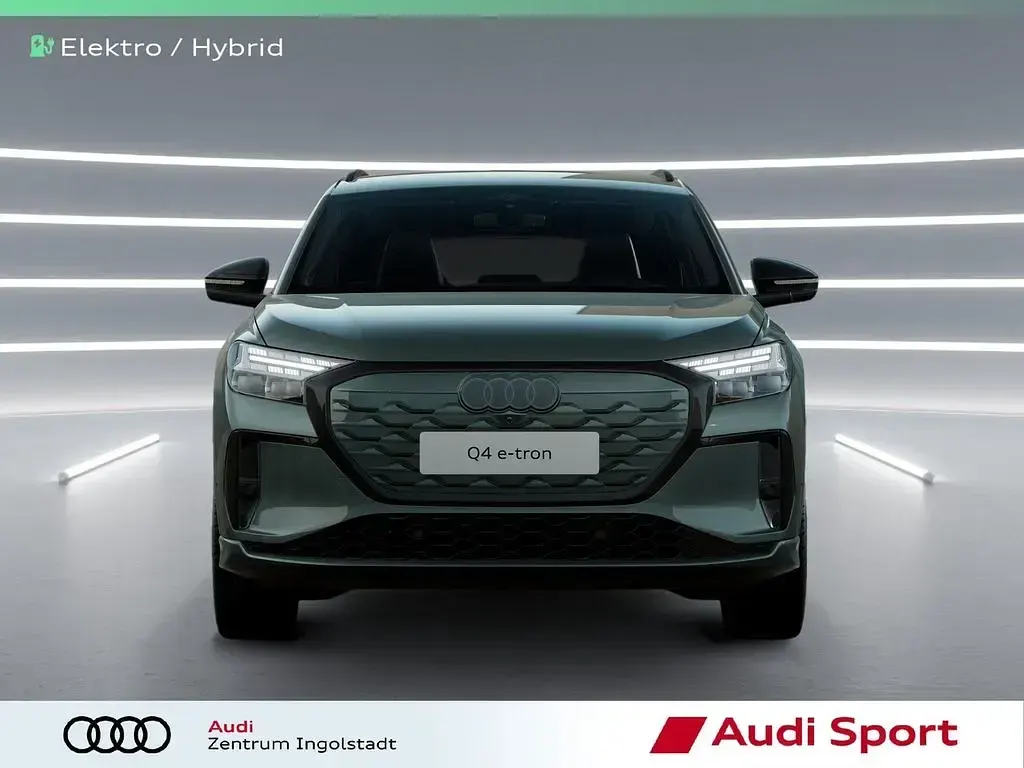 Neu Audi Q4 e-tron S-Line 210 kW (286 PS) 2026 Salbeigrün SUV