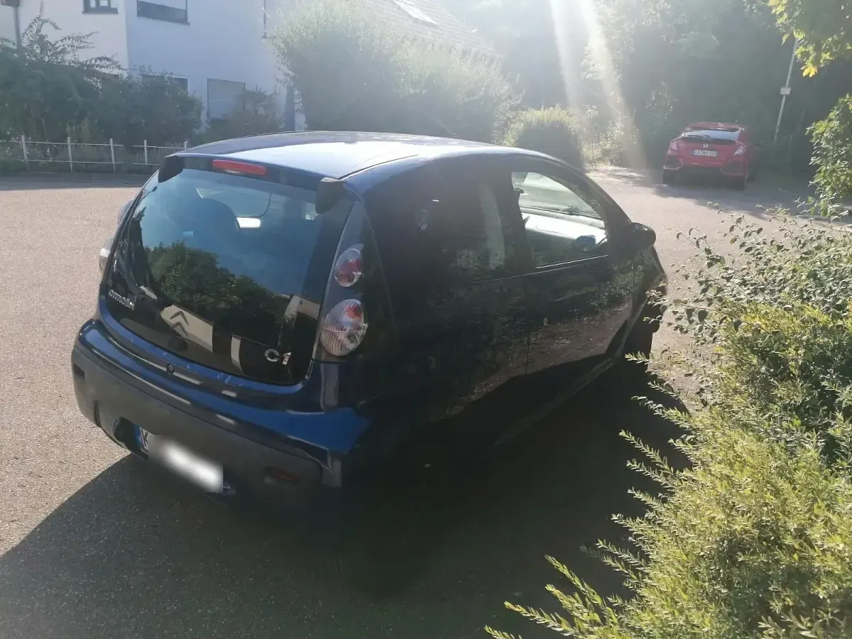 Gebraucht Citroën C1 60 PS (44 kW) 2008 Blau Kleinwagen