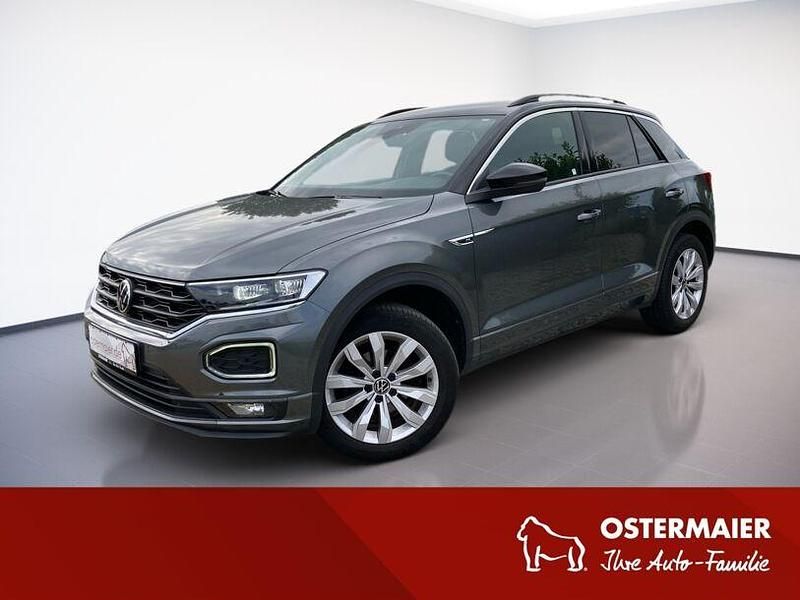 Schwarz Gebraucht 2022 VW T-Roc Sportline SUV | 23.990 € (Fairer Preis) - Bild 1/4