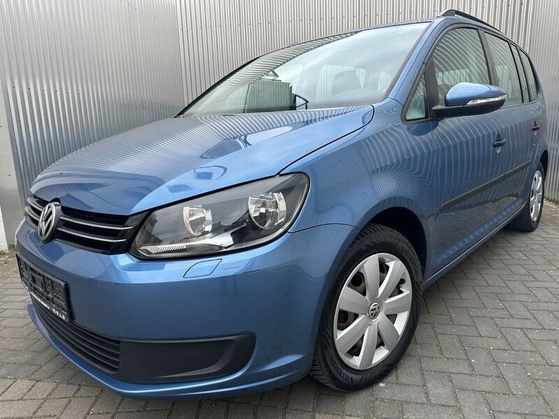 Gebraucht VW Touran Trendline 90 PS (66 kW) 2011 Blau Van / Kleinbus