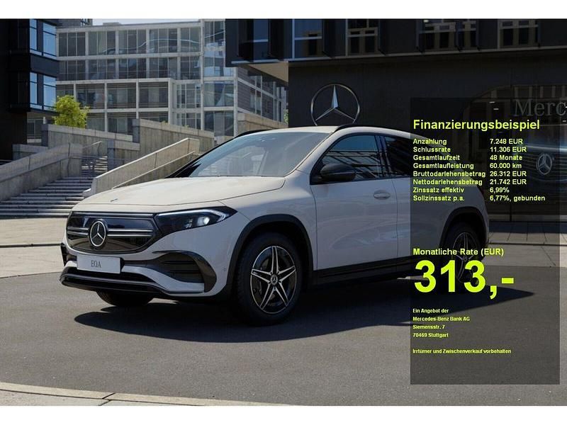 Weiß Gebraucht 2023 Mercedes EQA250 AMG SUV | 28.960 € (Fairer Preis) - Bild 1/3