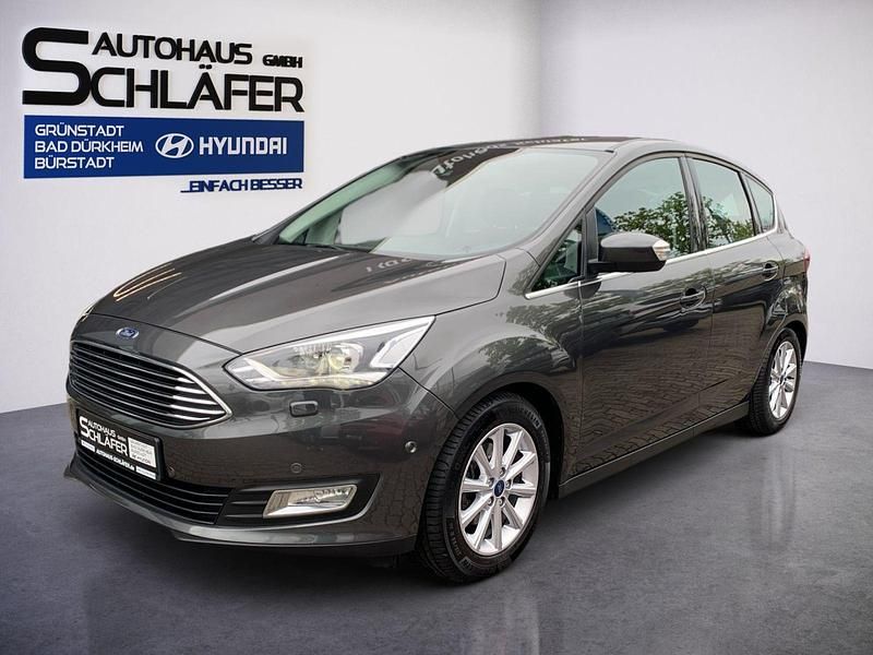 Second-hand Ford C-MAX Titanium 125 CP (91 kW) 2017 Gri Monovolum