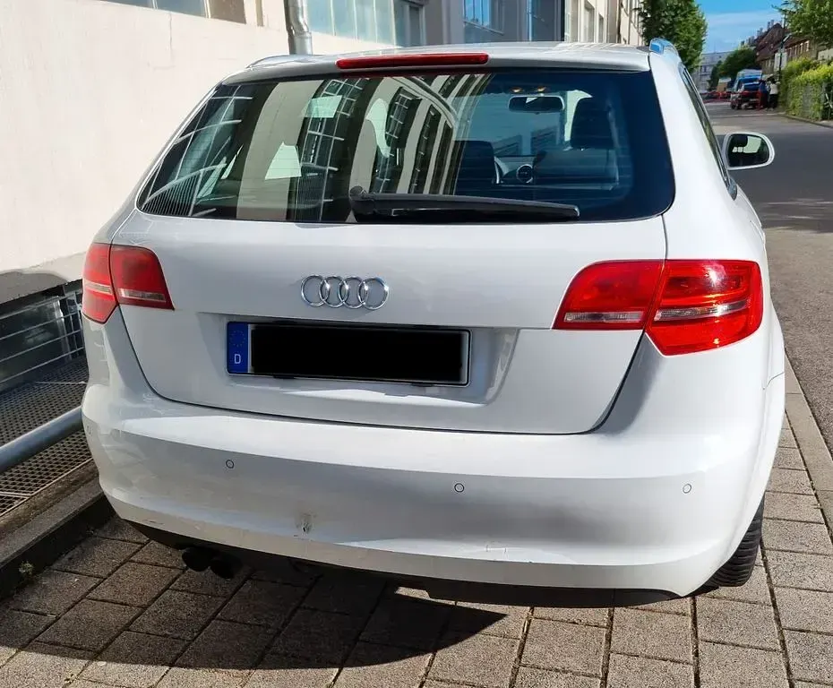 Gebraucht Audi A3 Ambition 125 PS (91 kW) 2009 Weiß Kleinwagen